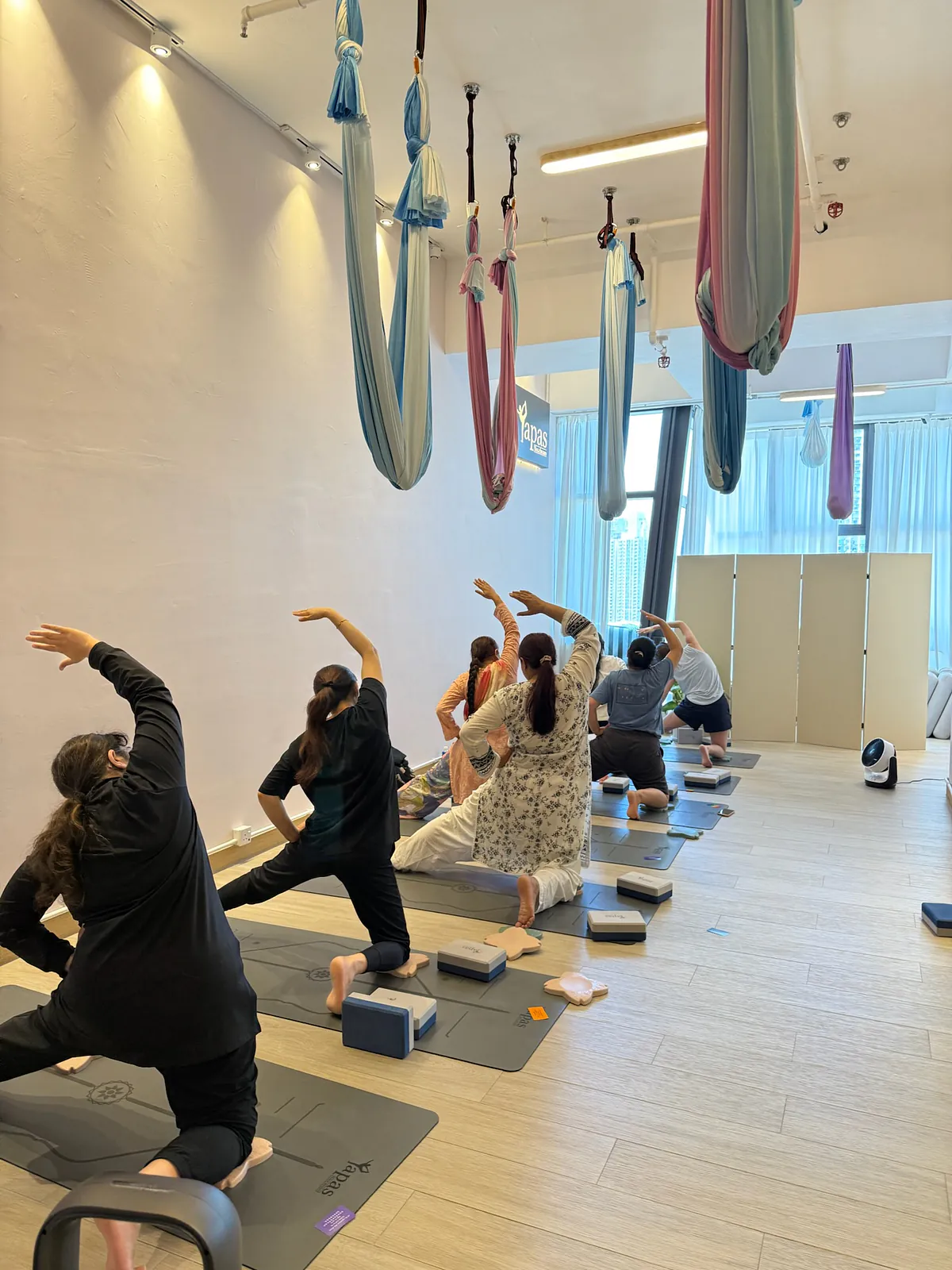 新家園協會少數族裔瑜伽共融課程現場