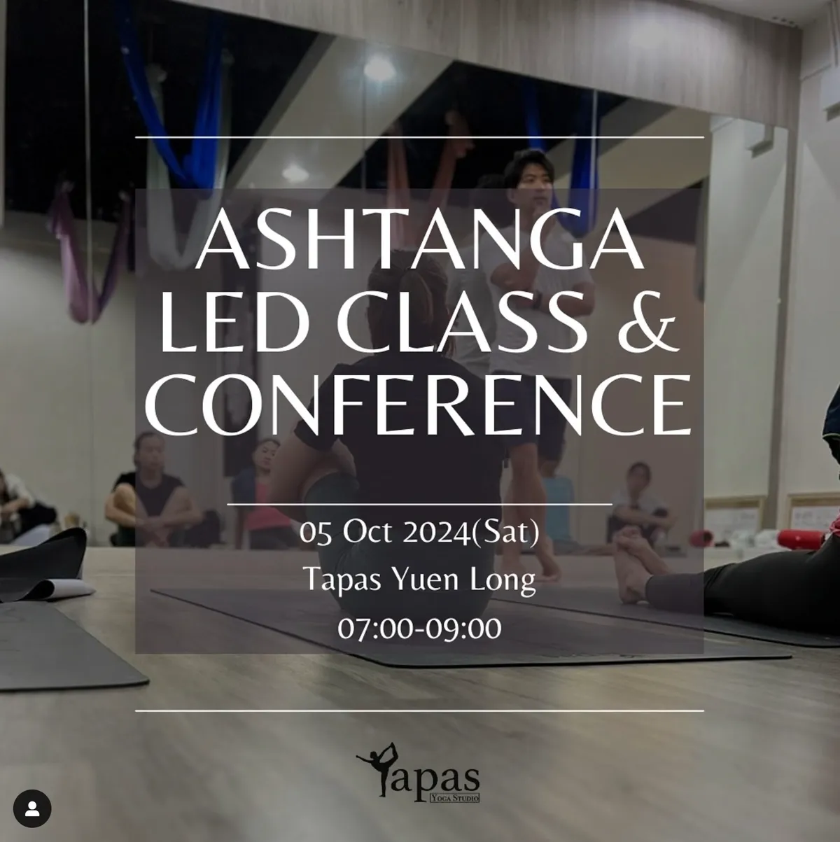 元朗館10月Ashtanga Led Class