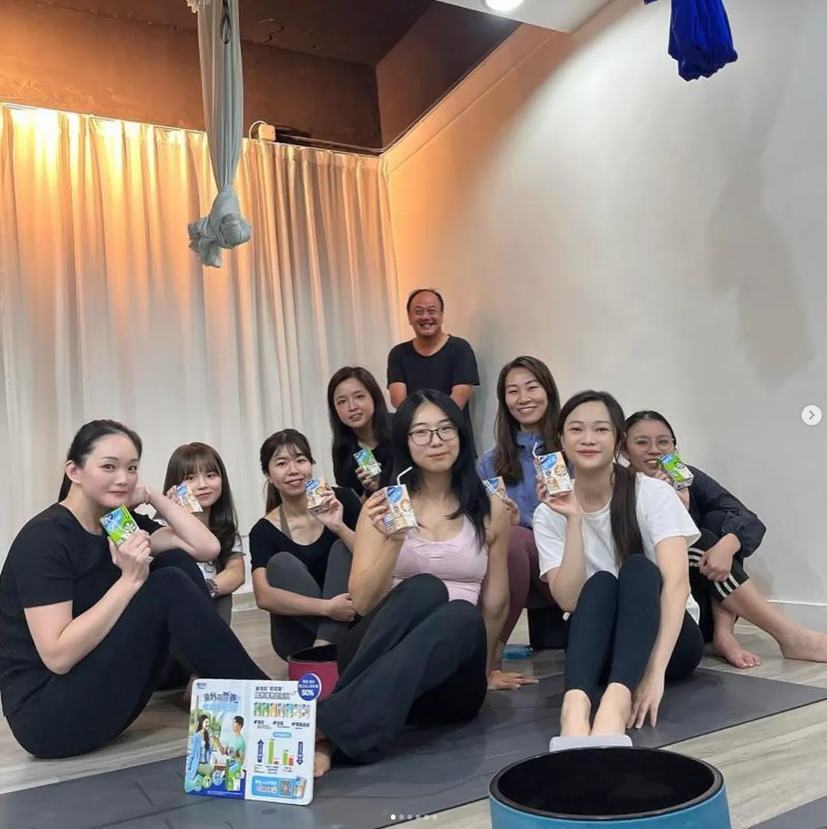 Tapas Yoga 與維他奶鈣思寶合作活動